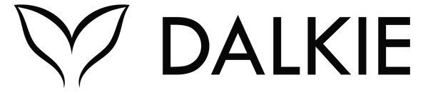 Logotipo  de DALKIE el cual consiste en la silueta de cola de sirena