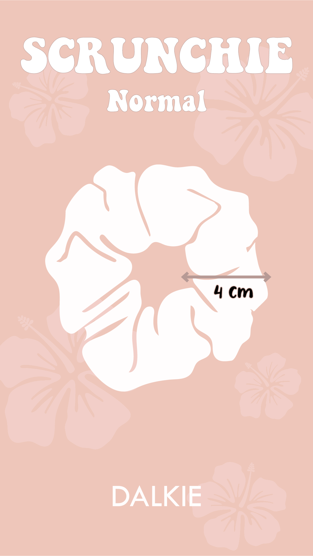 Pack 3 Scrunchies Normal "Amanecer, Perla & Luna"