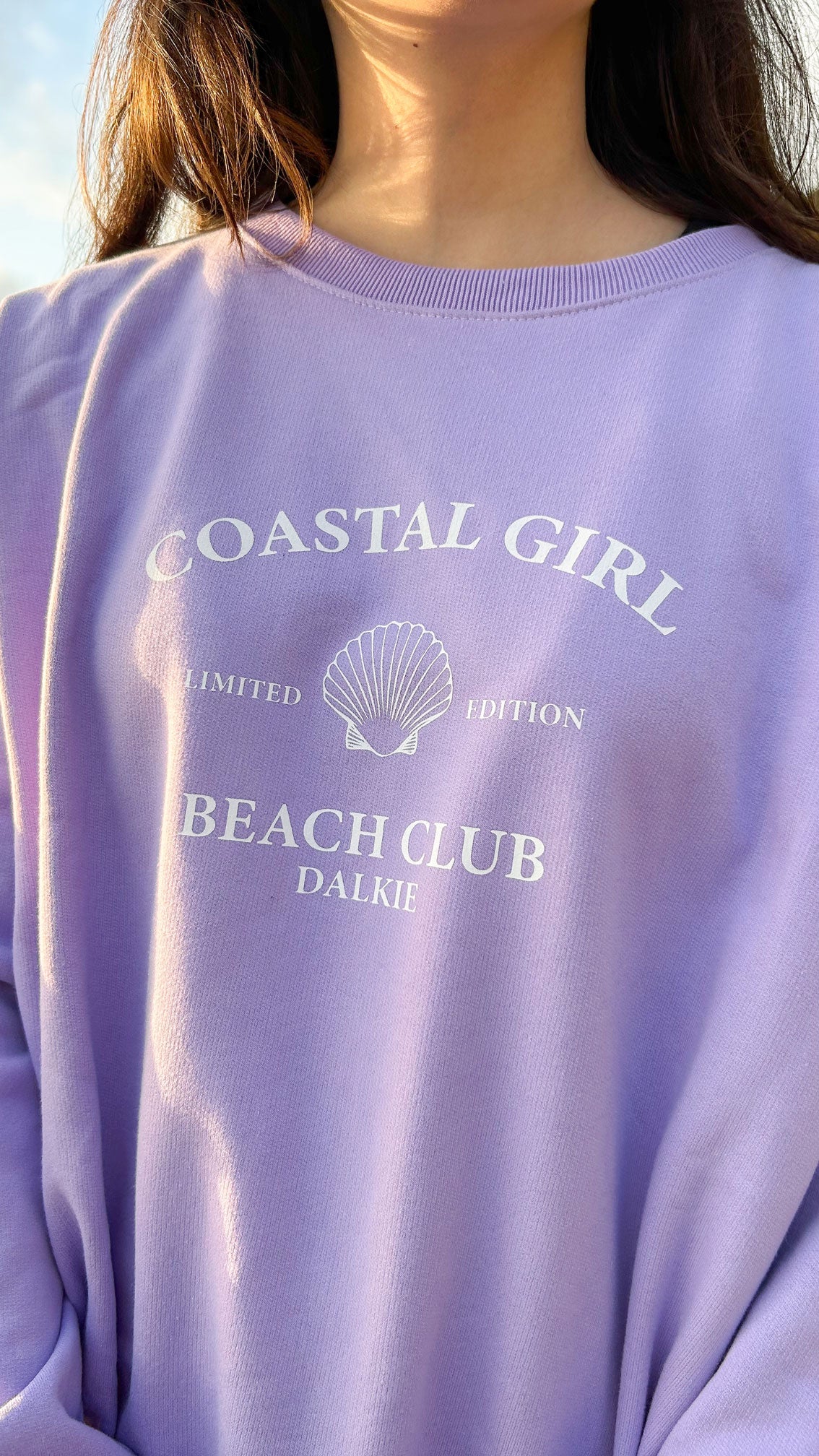 Crewneck Coastal Girl Lila