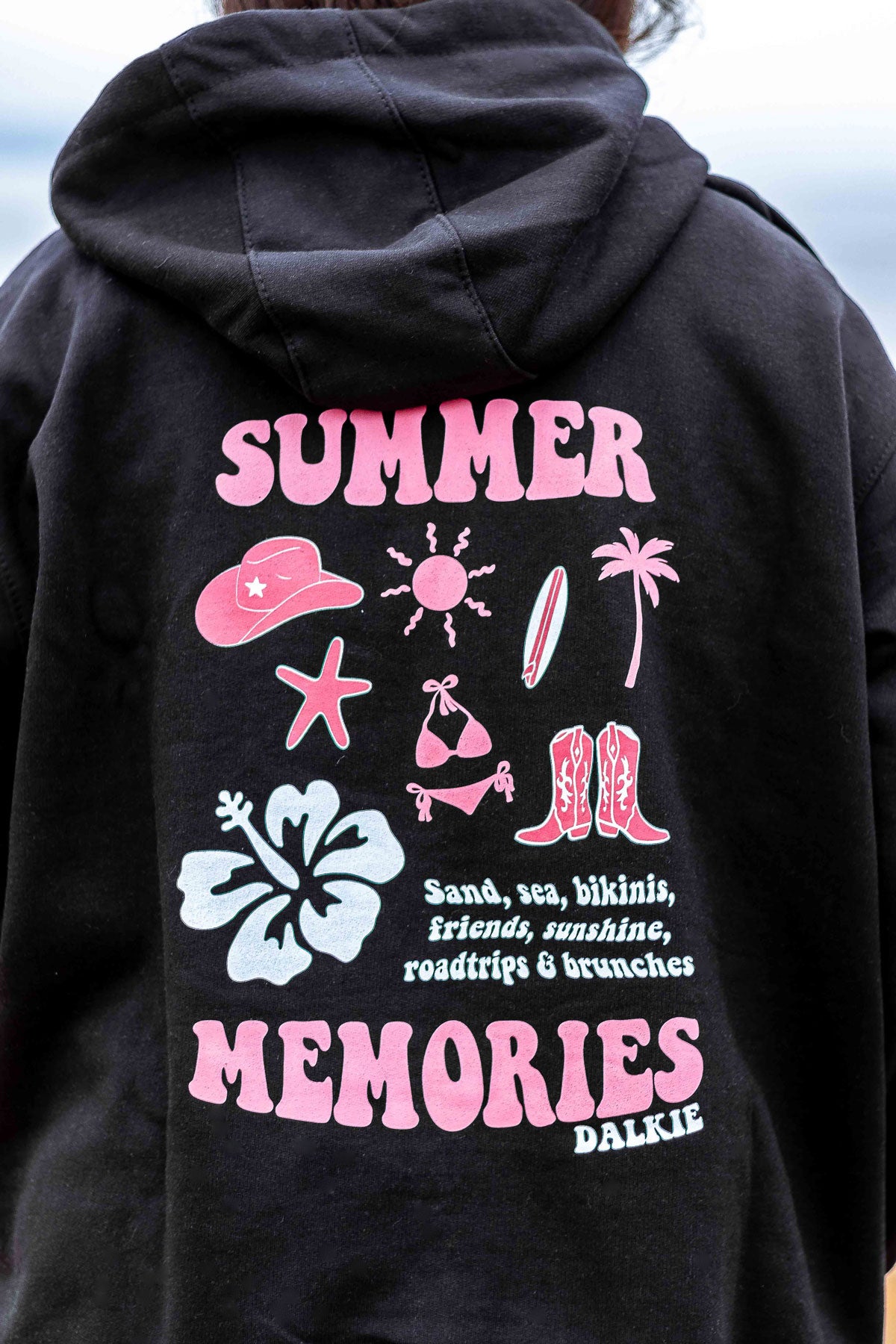 Hoodie Summer Memories Negro