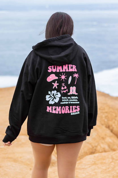 Hoodie Summer Memories Negro