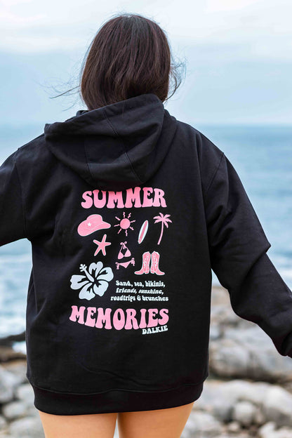 Hoodie Summer Memories Negro