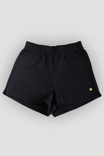 Sweat Short Franela Black